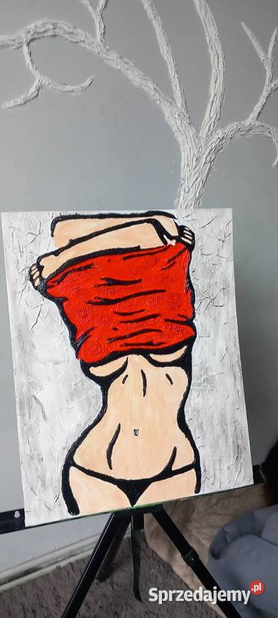 Strukturalne obrazy na płótnie Ręcznie malowane Wrocław