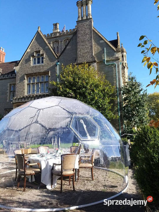 Przezroczysta kopuła 36 altana ogrodowa namiot Lublin