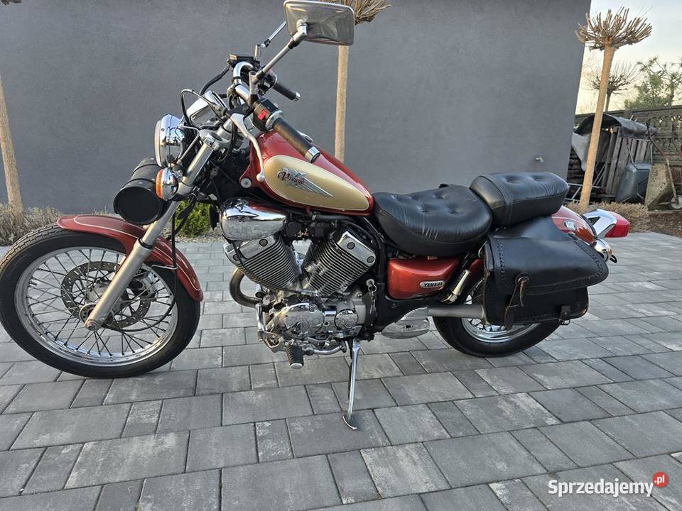Yamaha Virago 535 Prezentacja Wideo Transport nieuszkodzony Sieradz