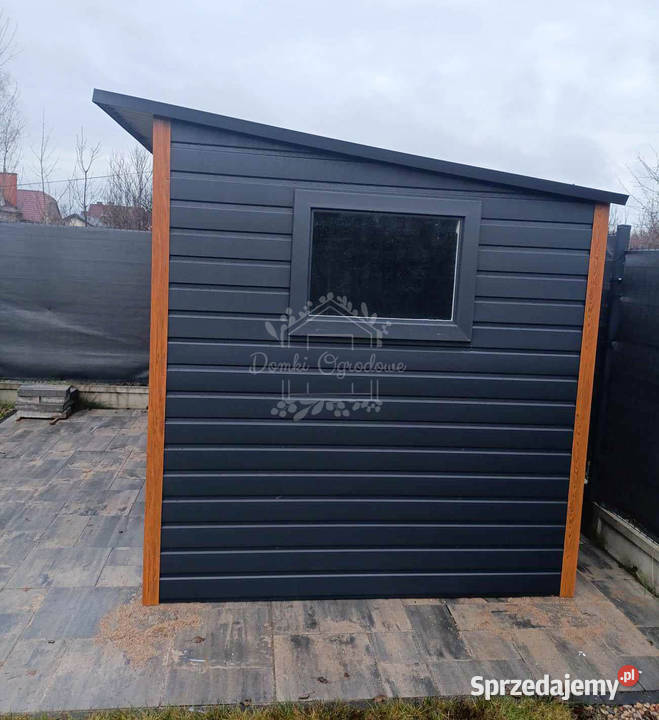Schowek domek ogrodowy 2x2m wiata 1m okno