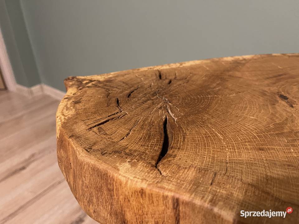 Stolik kawowy dębowy LOFT Krosno sprzedam