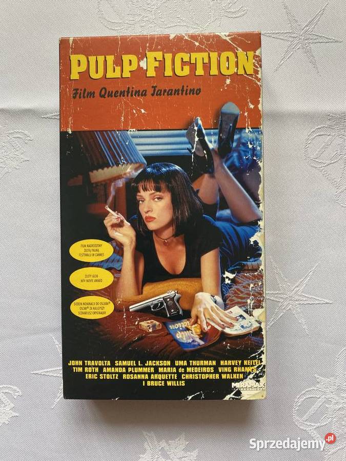 Pulp Fictionfilm na kasecie VHS Lublin