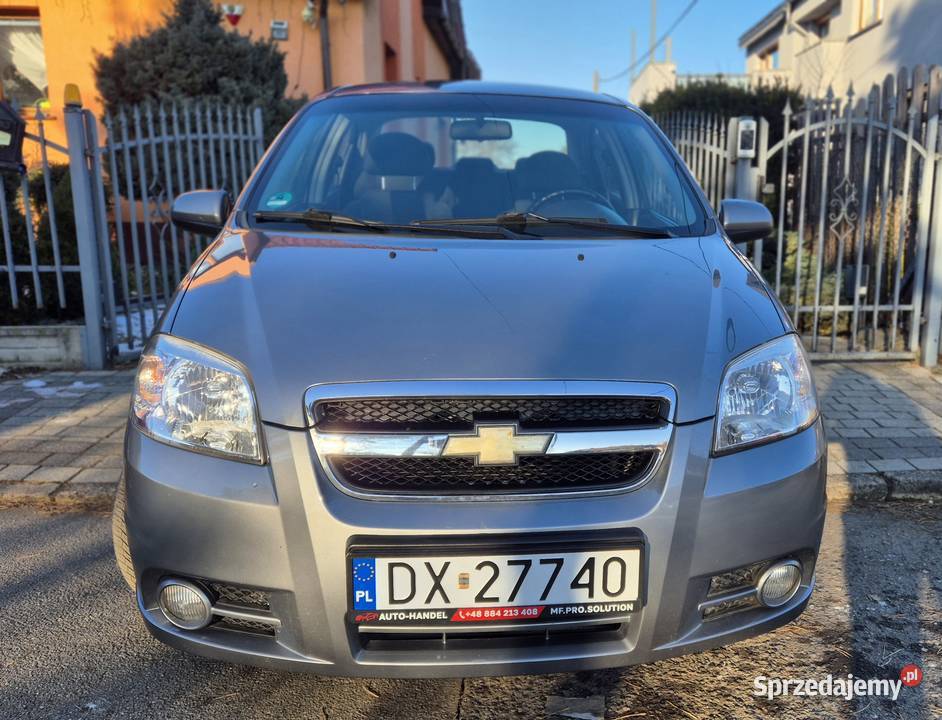 Chevrolet Aveo Zadbany Sedan 14 benzyna CD Świdnica