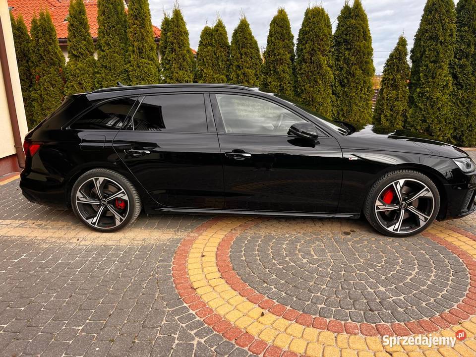 Audi A4 S line black edition 20 benzyna 265 Łomża