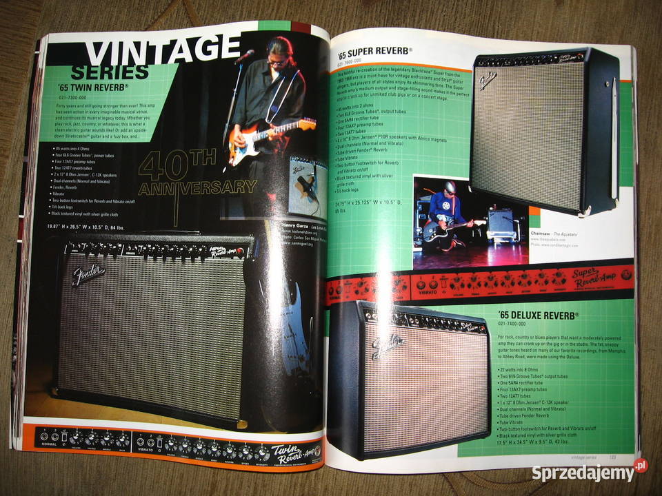 Fender Frontline 2005 katalog Fender Kępice