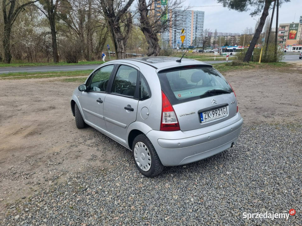Citroen C3 Salon KlimatronikDach Panoramiczny Rok produkcji 2007 Szczecin