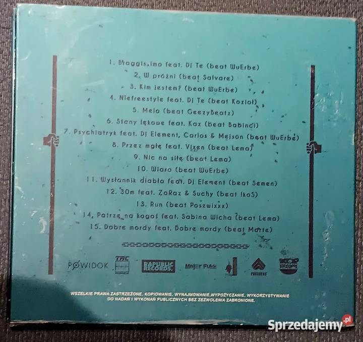 Czeski Więzień Skromności Płyta CD rap/hip-hop Opole