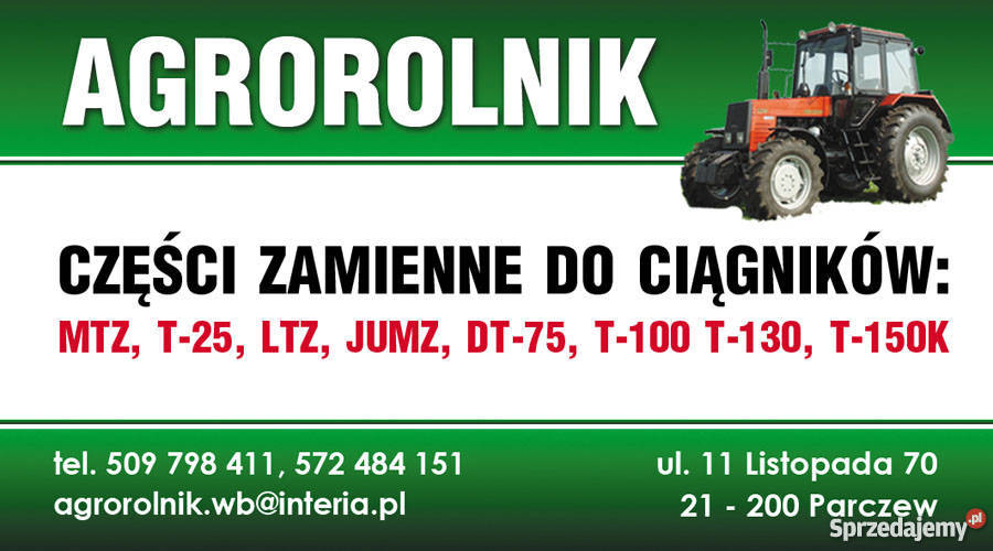 Katalog Części Przedni Trzypunktowy Układ Parczew