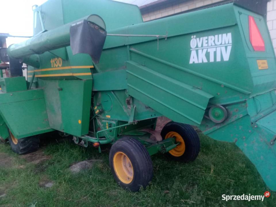 Kombajn Volvo 1130 z sieczkarnią Ryki