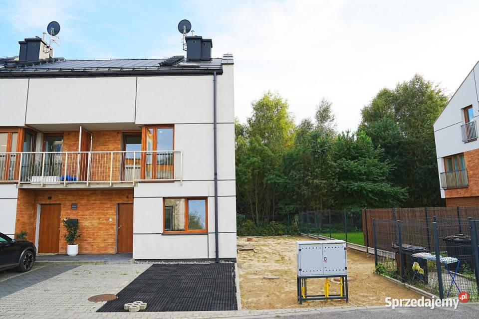 Segment w spokojnej cichej i zielonej okolicy 231m2 małopolskie Kraków