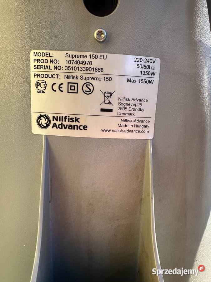 Odkurzacz centralny Nilfisk do domu z instalacją Nowy Targ