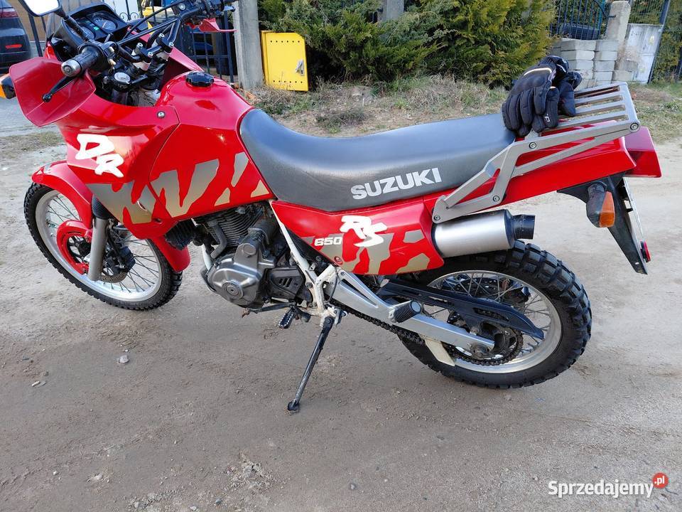 Suzuki DR RSE 650 1992r elektryczny starter Pępowo