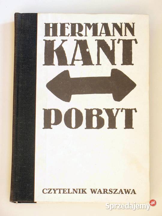 Pobyt Hermann Kant literatura piękna - proza zagraniczna Kraków