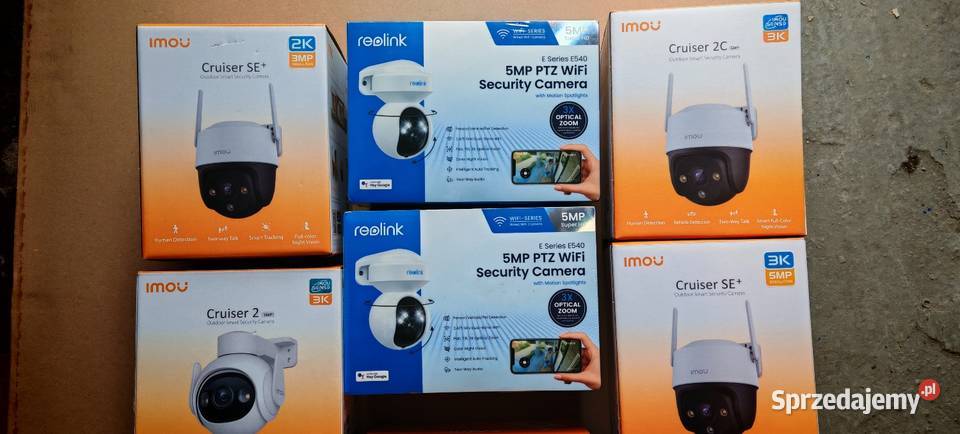 IMOU Kamery WIFILAN zewnętrze i wewnętrzne Szczecin