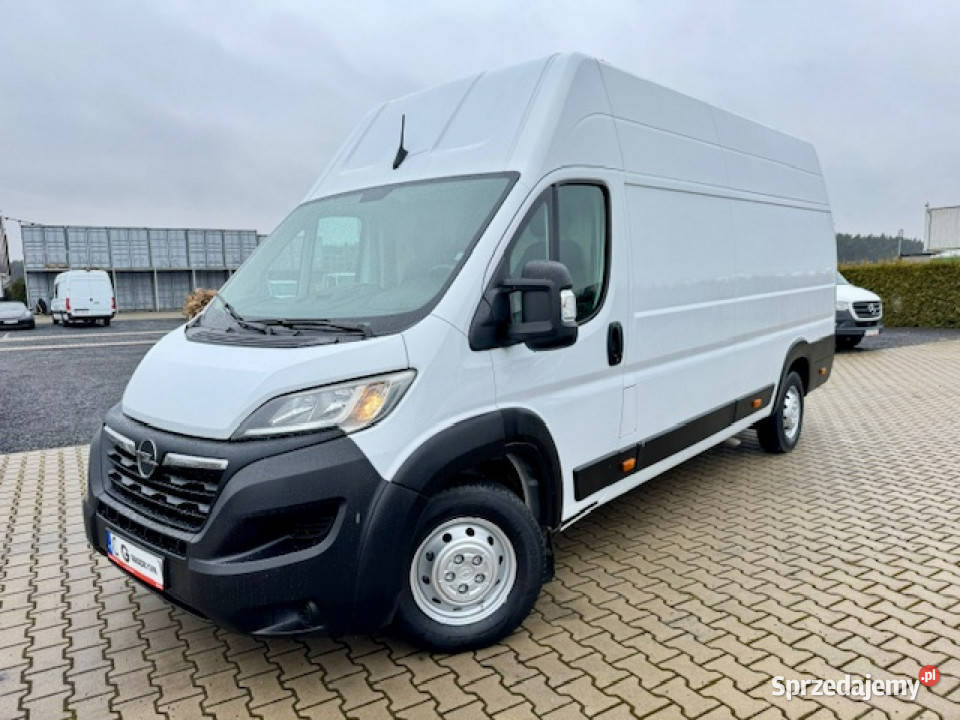 Opel Movano SALON MAXI L4H3 101 KLIMA TEMPOMAT furgon wielkopolskie Leszno