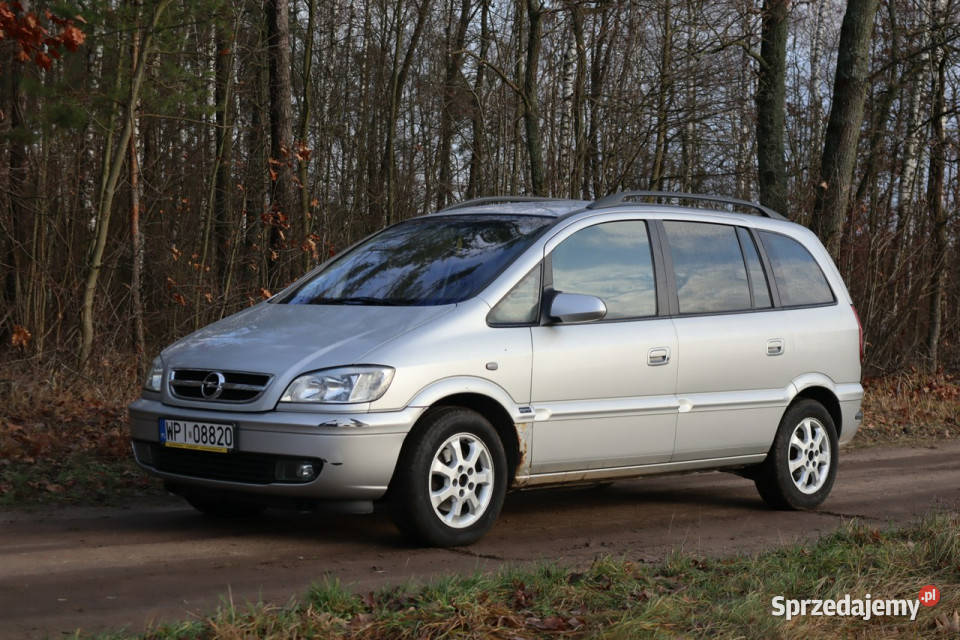 Opel Zafira 2004r 18 Benzyna 7 Osób Zadbana mazowieckie sprzedam