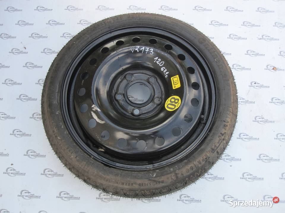 OPEL INSIGNIA koło dojazdowe 1257017 98M 5x120 Kielce