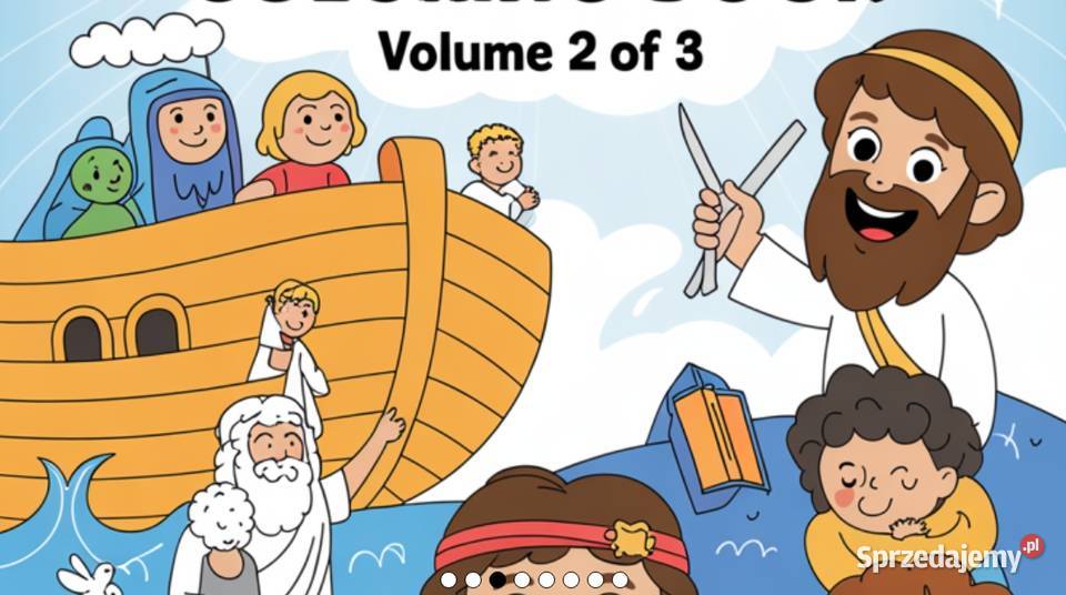 NAJWIĘKSZY zestaw kolorowanek BIBLIJNYCH dzieci Warszawa