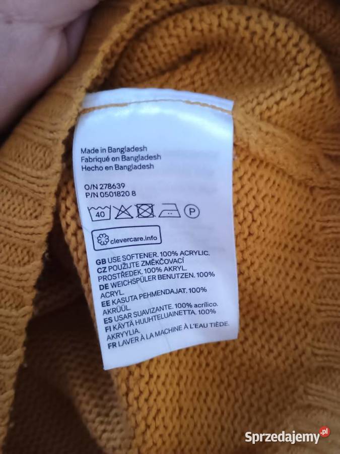 Wyjątkowy sweter HM styl i komfort w rozmiarze Strzelce Krajeńskie