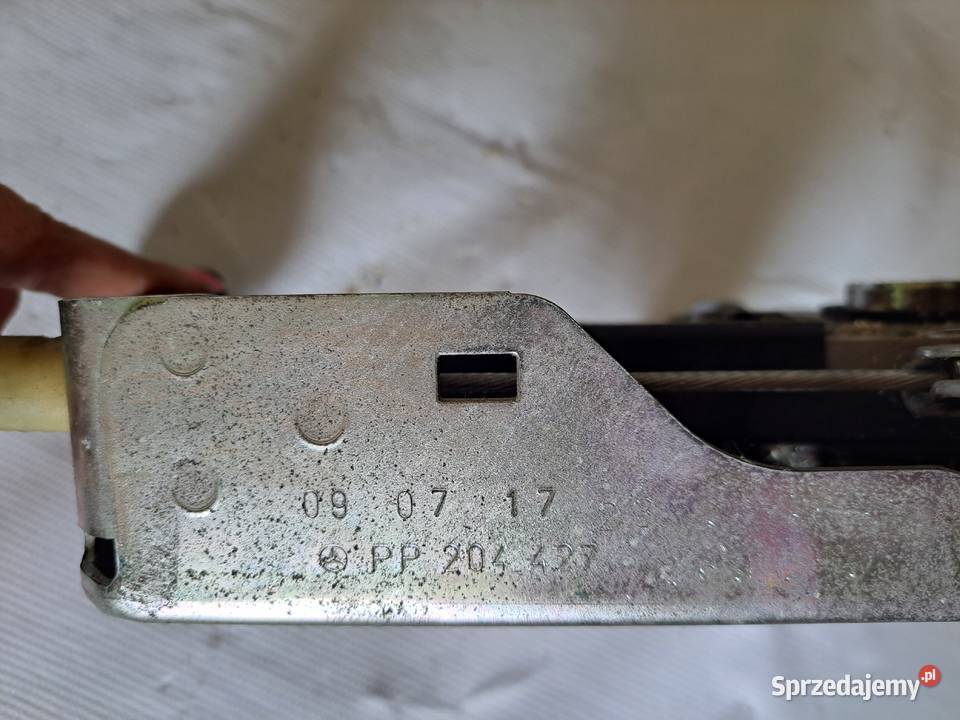 Pedał hamulca ręcznego Mercedes w204 Układ hamulcowy Rąty