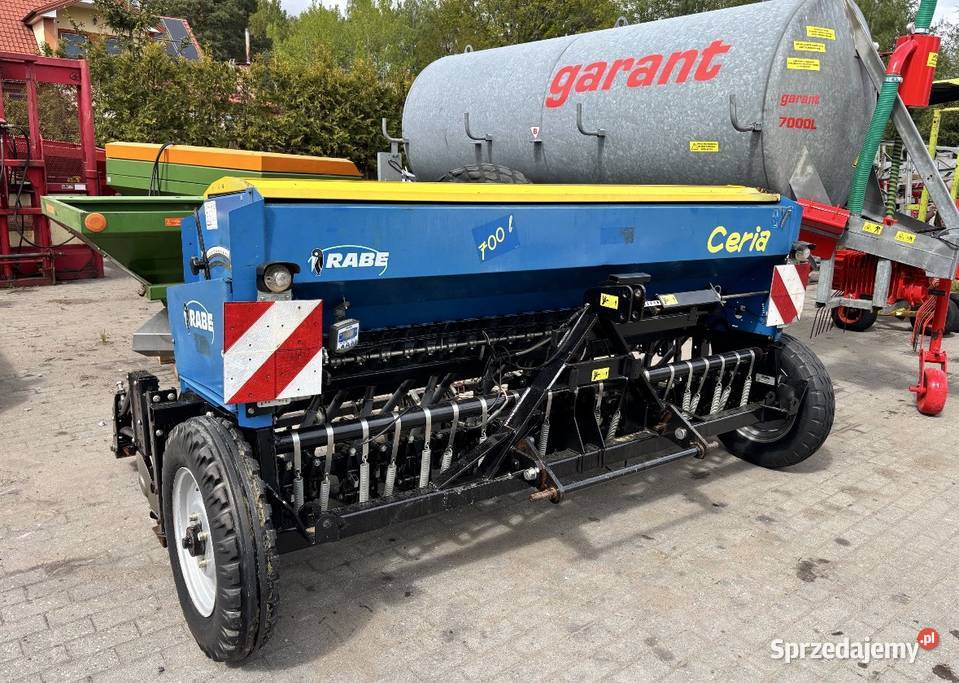Siewnik talerzowy Rabe Werk Ceria Pottinger Rabe Niedźwiedź