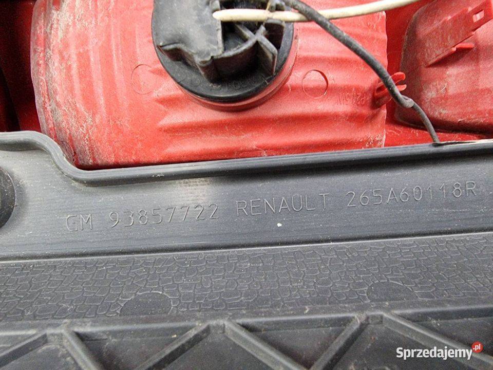 LAMPA PRAWA TYŁ RENAULT TRAFIC II 93857722 Lipno