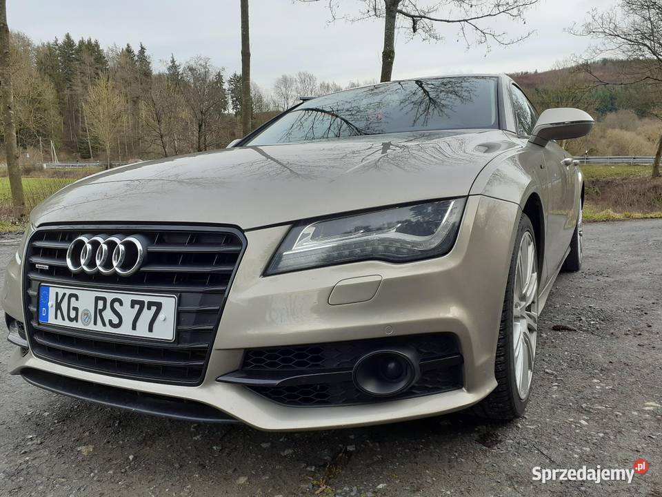 Audi A7 30 245 2010r quattro skórzana tapicerka Kielce
