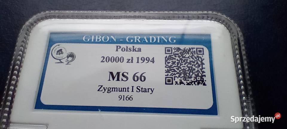 Stare monety 20 000 złotych 1994 Zygmunt I Stary Lesko