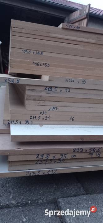 Płyty MDF HDF 3mm 6 8 10mm 12 16 18192228 OSB Pozostałe Zielona Góra sprzedam