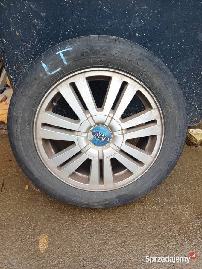 Komplet alufelg do forda 16 z oponami letnimi Średnica 16" Lubań