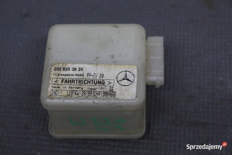 MERCEDES S KLASA W220 STEROWNIK MODUŁ ALARMU osobowe dolnośląskie Prochowice sprzedam