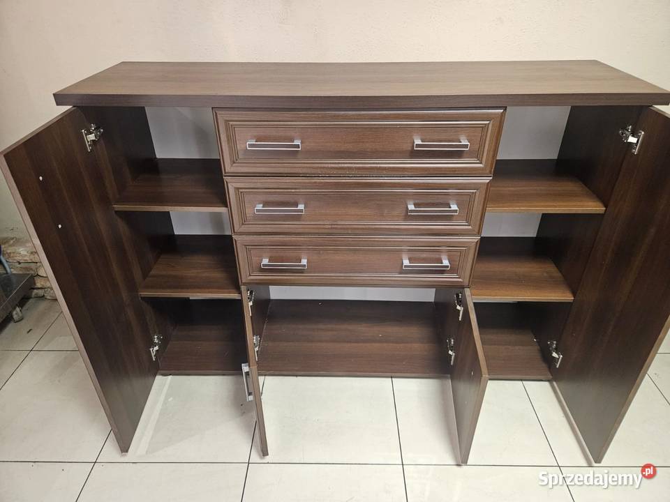 KOMODA z szufladami SYPIALNIA SALON 161 x 44 śląskie Pszczyna