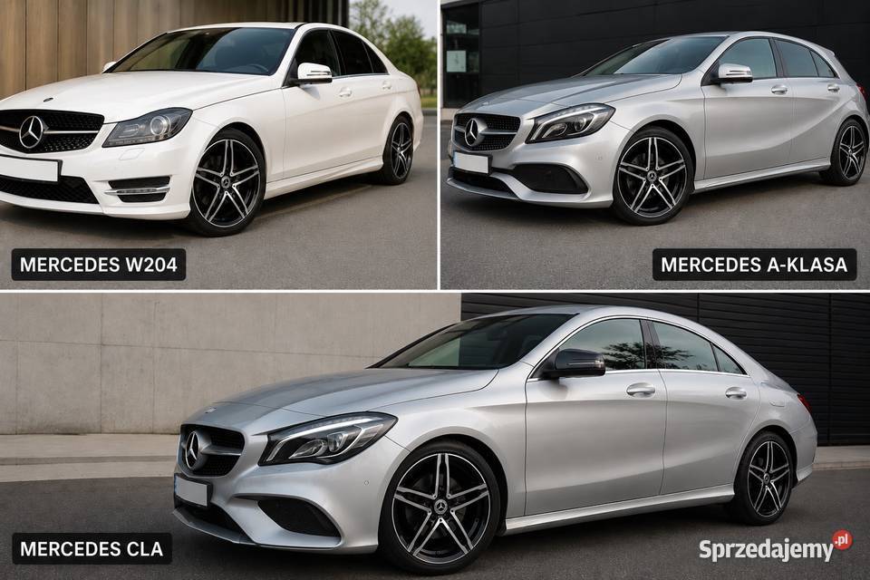18 Mercedes w204 w177 w117 felgi koła komplet wielkopolskie Lubasz