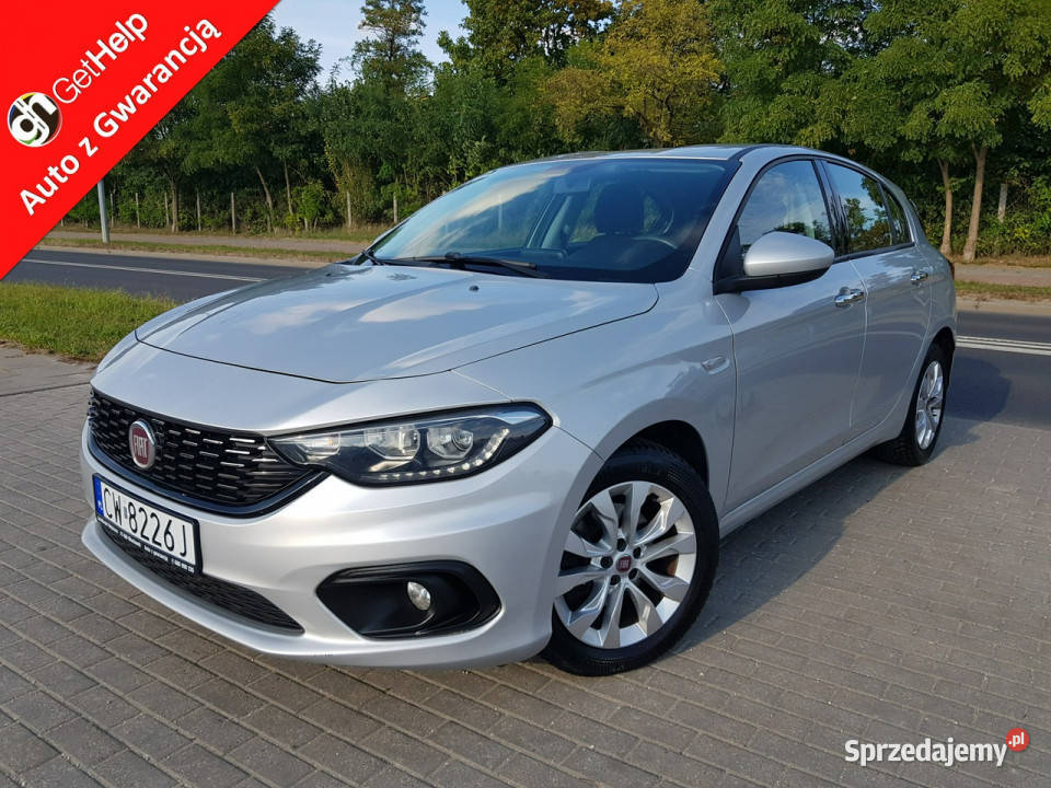 Fiat Tipo 14 Benzyna Klimatronik Nawigacja kamera cofania kujawsko-pomorskie Włocławek