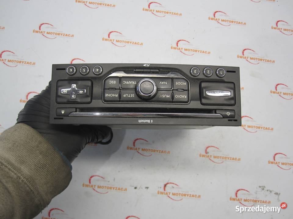 PEUGEOT 3008 I 12r radio CD nawigacja 96778659XT Sprzęt audio fabryczny