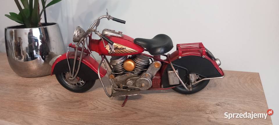 Indian Duży Harley Davidson z Koszem Wojskowy Turek sprzedam