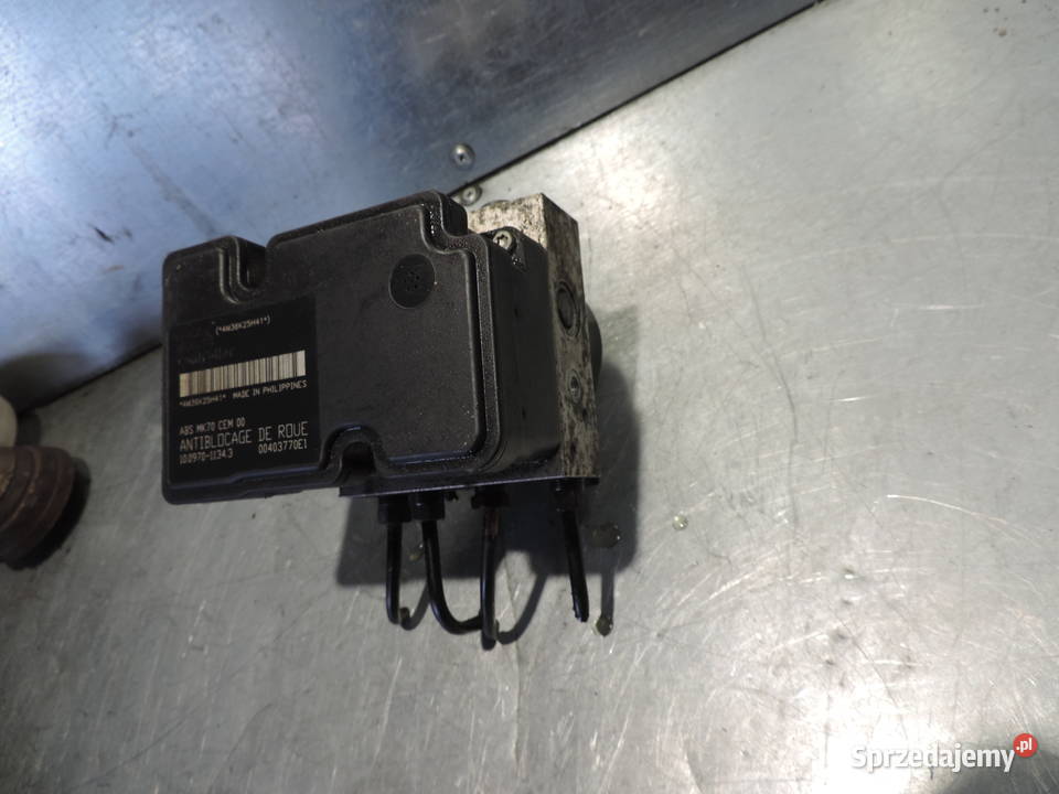 POMPA STEROWNIK ABS CITROEN C3 10097011343 Rok produkcji 2006