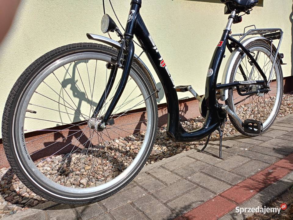 Rower Damka 7 biegów w piaście niskie wsiadanie Drawski Młyn