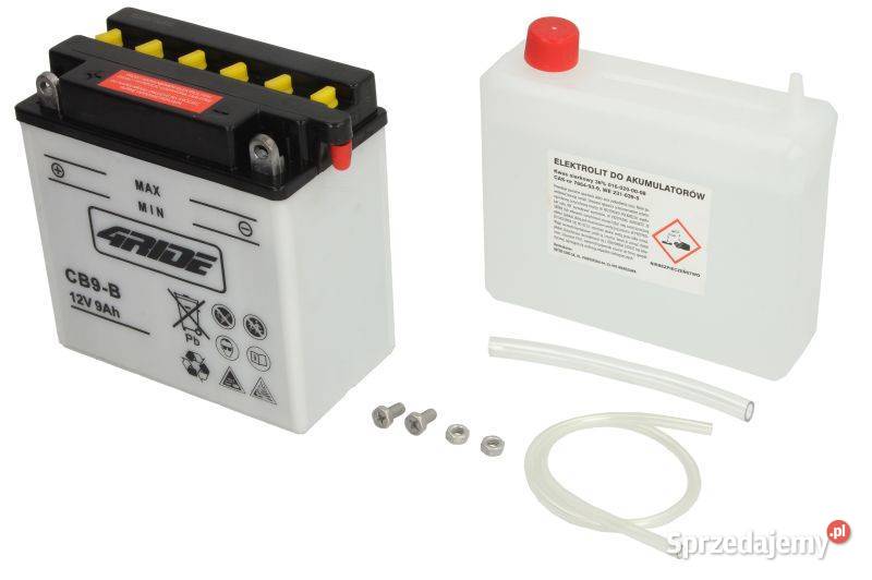 Akumulator motocyklowy 4 RIDE CB9B 12V 9Ah 130A Wrocław