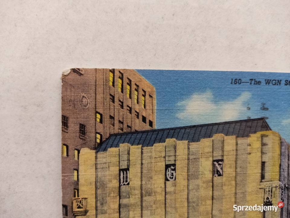 Pocztówka widokówka budynek WGN Studios w opolskie Głuchołazy