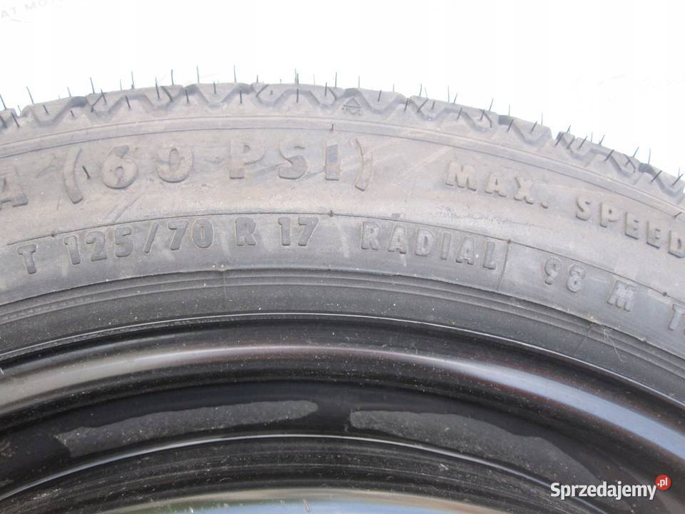 OPEL INSIGNIA koło dojazdowe 1257017 98M 5x120 Koła Kielce