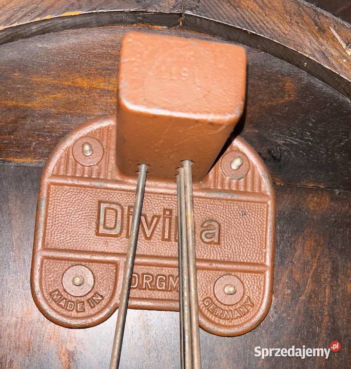 Stary niemiecki zegar z PRL Proszowice