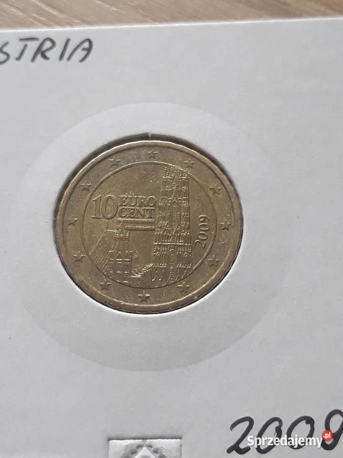 10 Eurocentów Austria 2008 r 2009 r 2011 r Konin sprzedam