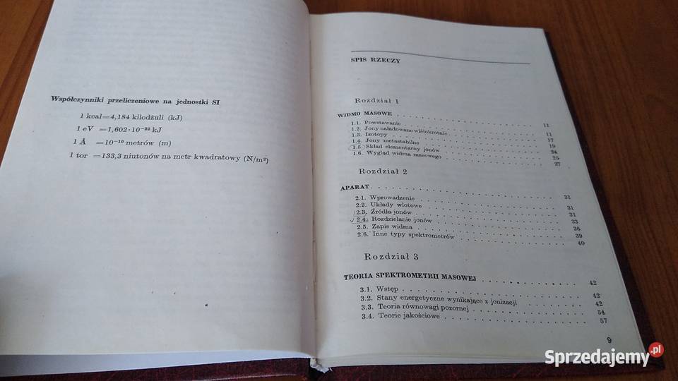 Spektrometria masowa w chemii organicznej R A W Książki naukowe i popularnonaukowe Gdańsk