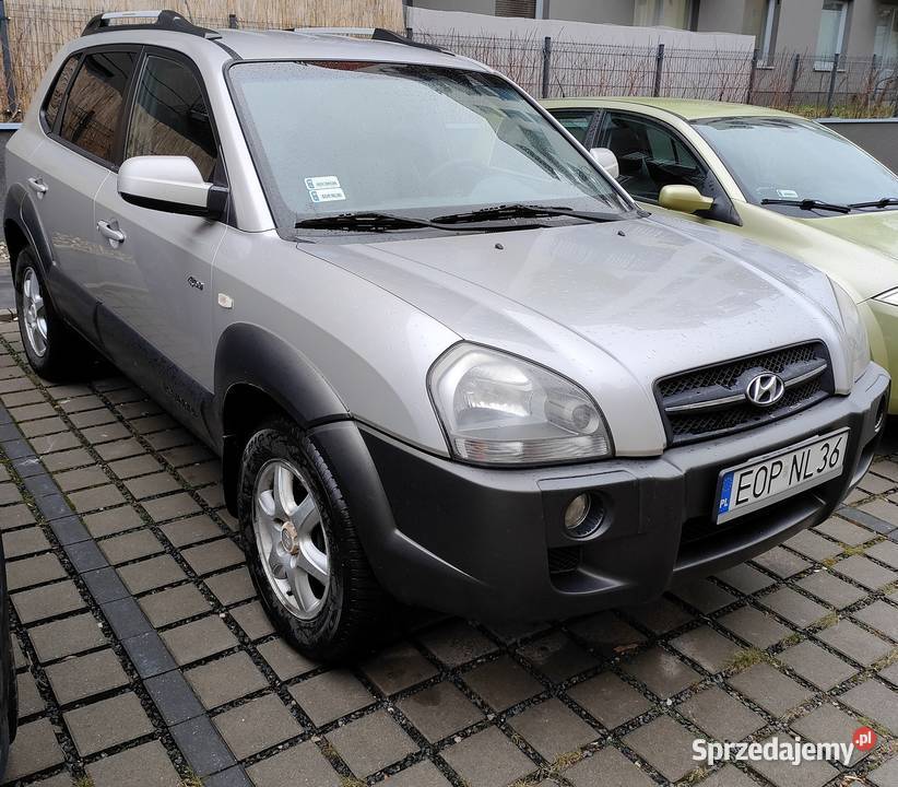 Hyundai Tucson 4wd 20 Crdi 113 Skóra nieuszkodzony Tucson Łódź
