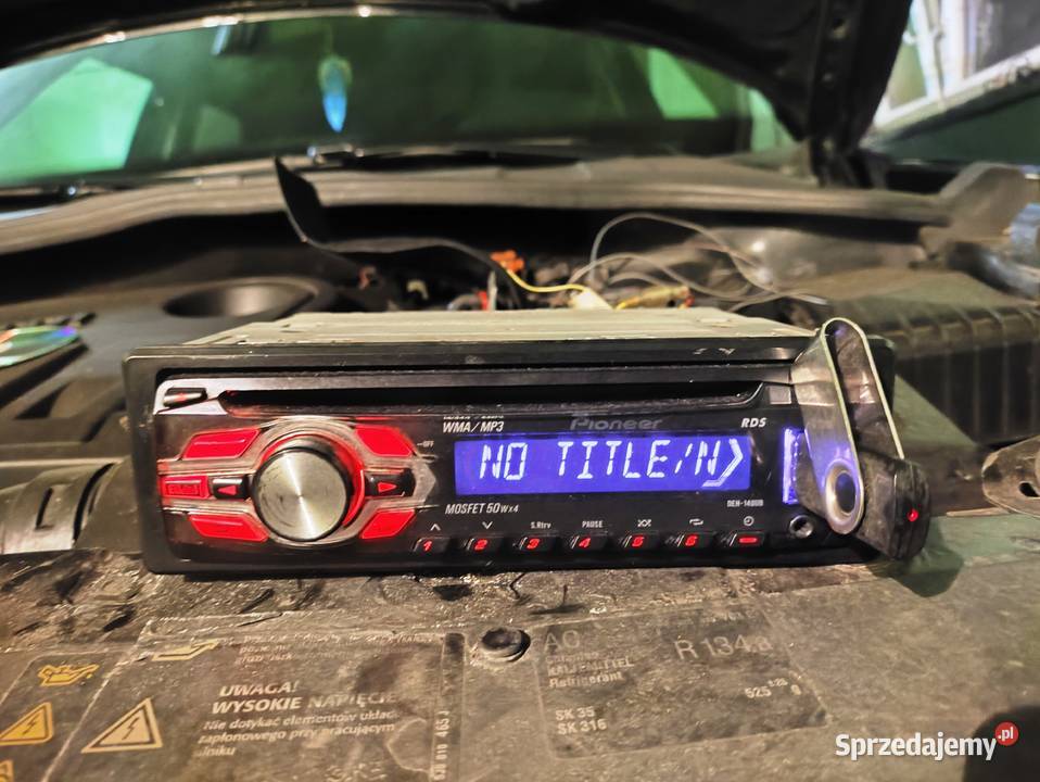 Radio samochodowe Pioneer DEH140UB CDMP3AUXUSB MP3 Radioodtwarzacze Niegowonice sprzedam
