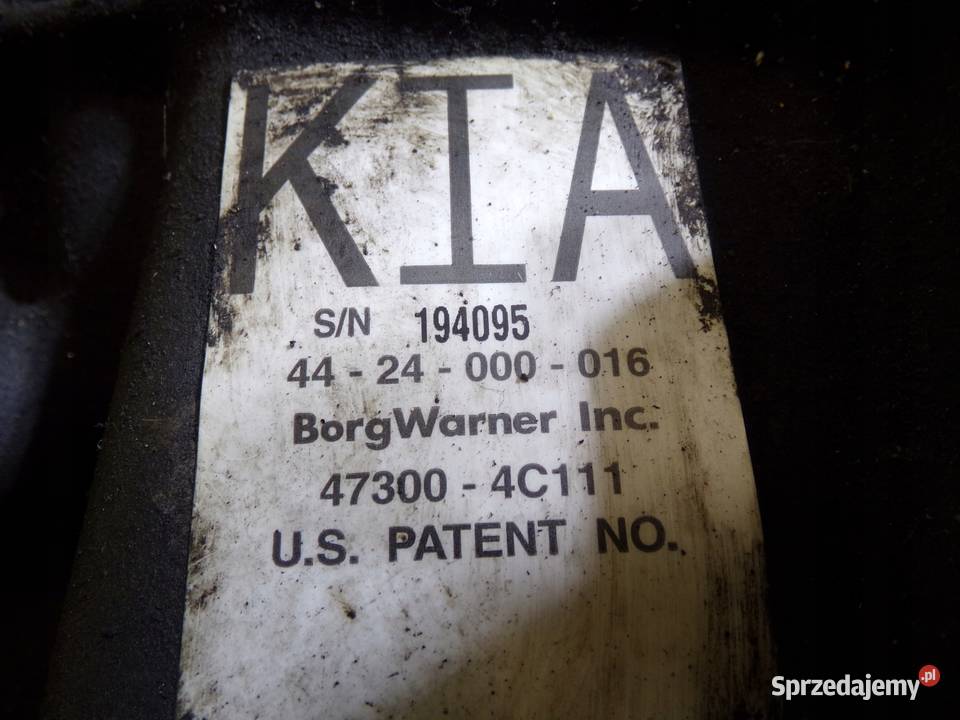 KIA SORENTO 25 CRDI 10r 140 reduktor 473004C111 Suków