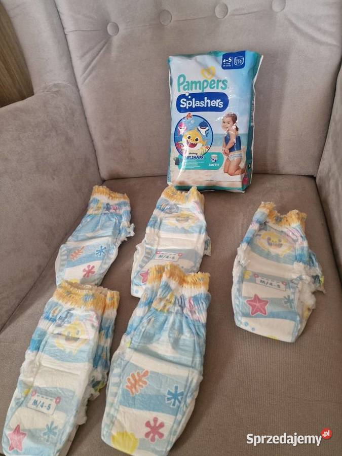 Sprzedam pampers Splashers 4 16 915 Pieluszki i chusteczki Pieluszki i chusteczki Ostrołęka