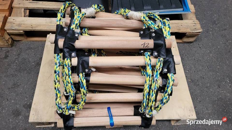 Drabina sznurowa linowa dekarska MOCNA 8 MB Opole