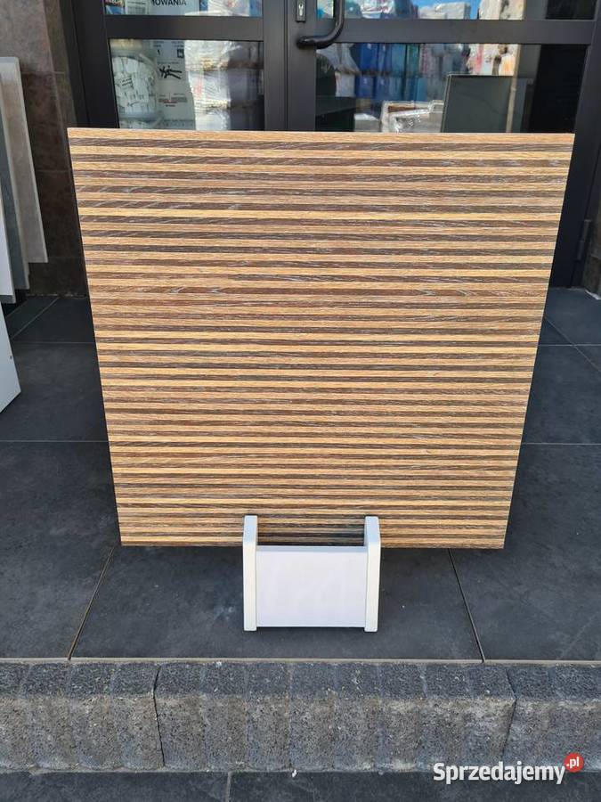PŁYTKA gres WOOD STRIPES KORATER 598X598X18 Opoczno sprzedam